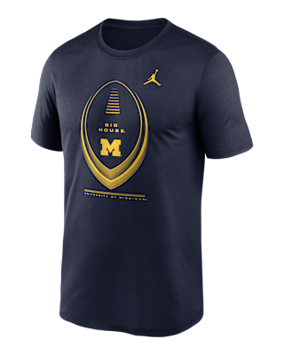 Michigan Campus Legend Shadow Logo Men's Jordan Dri-FIT College T